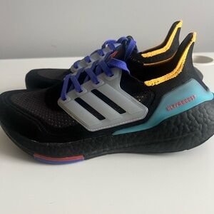 Adidas kids Ultraboost Black and Purple Shoes